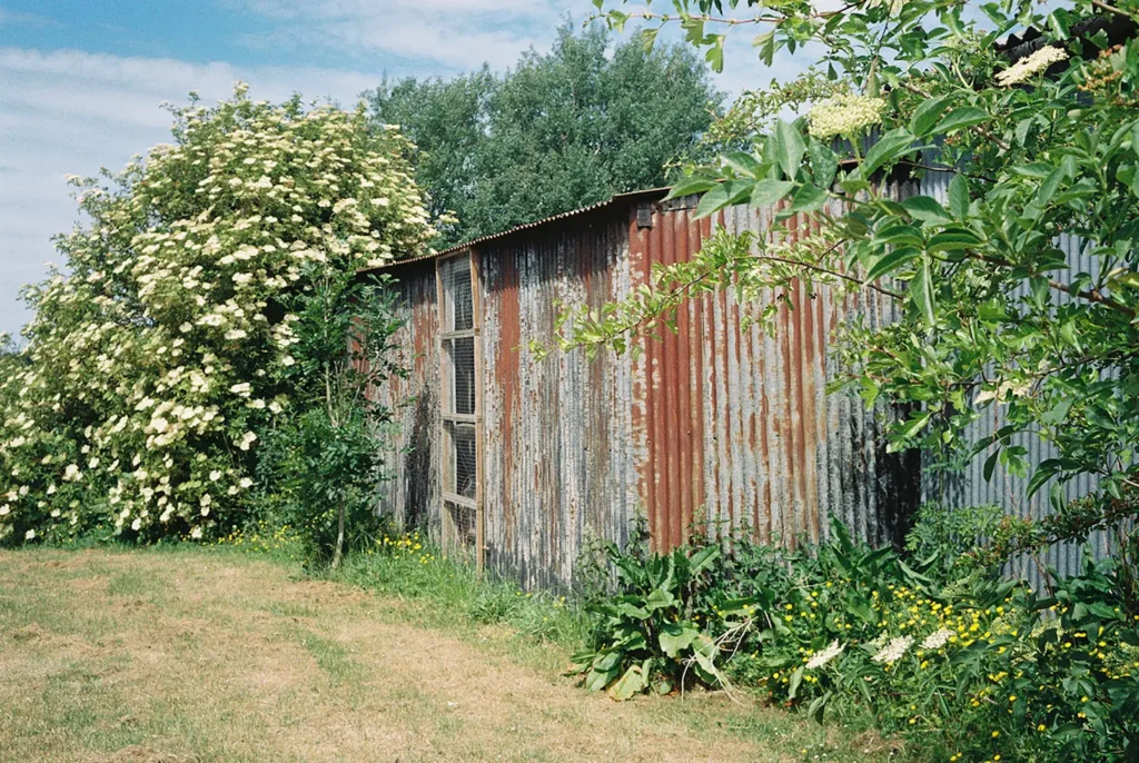 garden shed roof pitch
