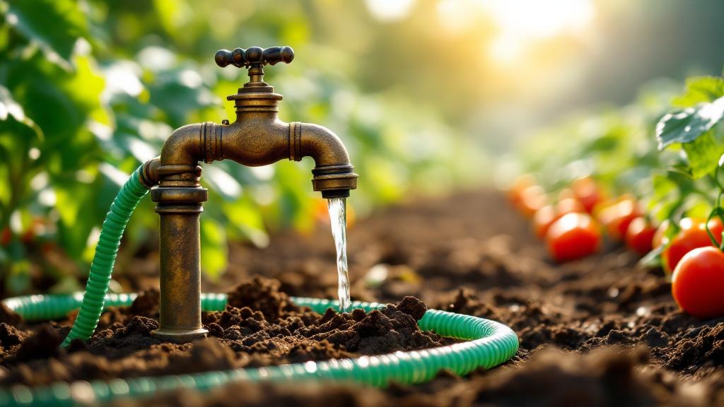 Using a smart garden controller app to remotely manage garden watering while on vacation